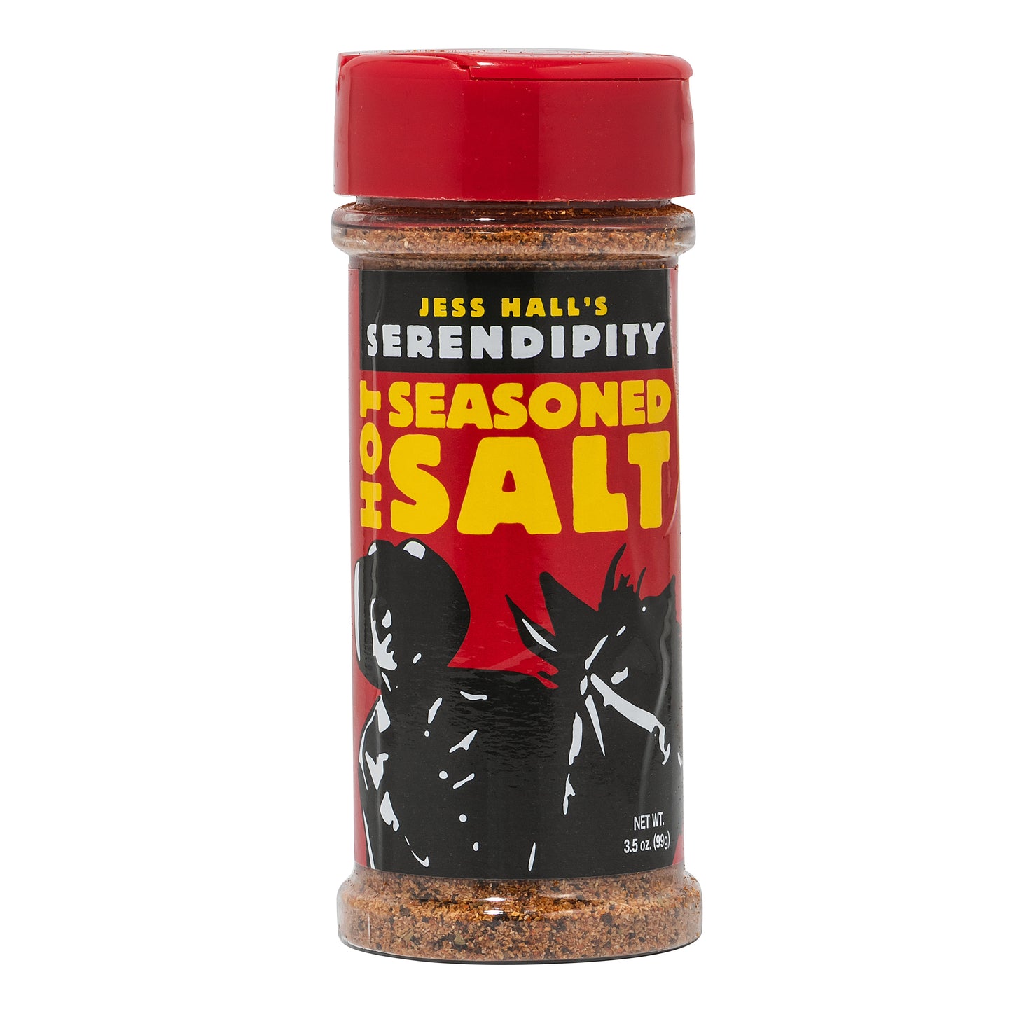 Jess Hall's Serendipity Hot Seasoned Salt 3.5 Oz