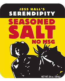 Jess Hall's Serendipity *NO MSG* Seasoned Salt Tub (64 Oz)