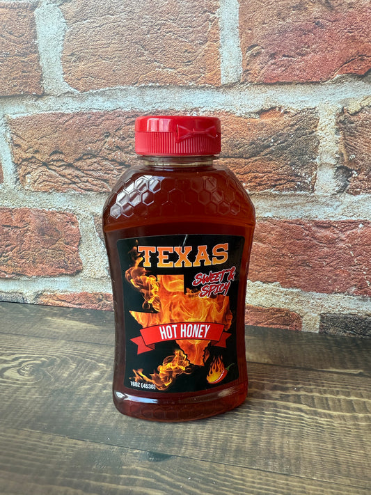 Allen’s Texas Sweet & Spicy HOT Honey 16 Oz.